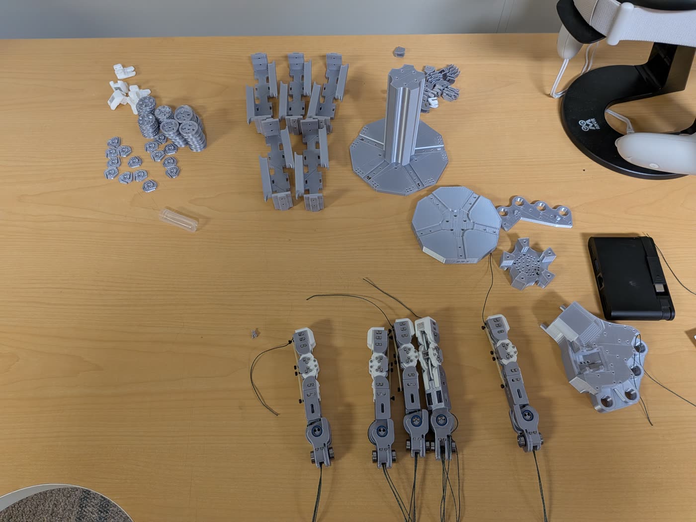 3D printed CRAFT hand parts